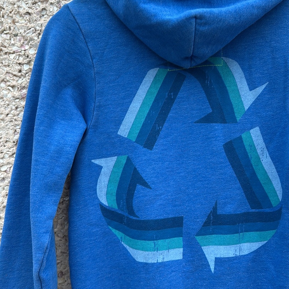 ❣️HOST PICK❣️Aviator Nation Rare Recycle Hoodie in Ocean